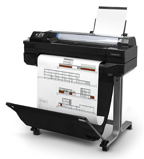 廣力電腦-HP Designjet T520 24-in (含腳架)